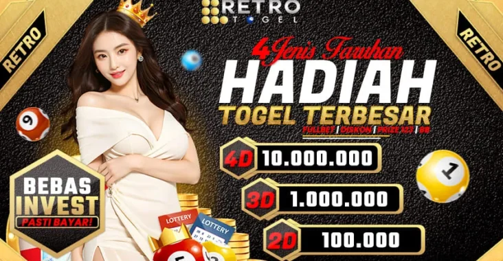 Retrotogel Bandar Toto 4D Terbaik